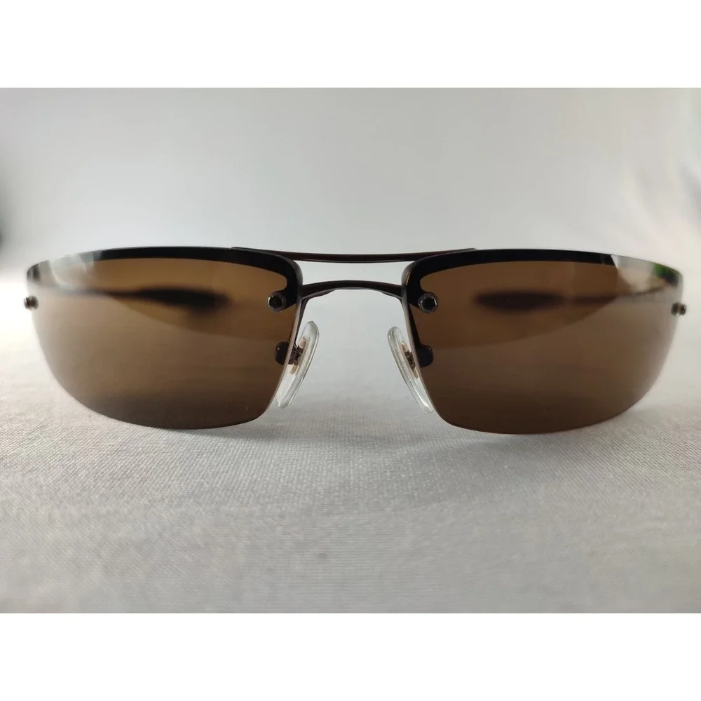 DKNY DY 5005‎ 1013/83 Bronze Brown Polarized Sunglasses 63-15 125 Semi-Rimless